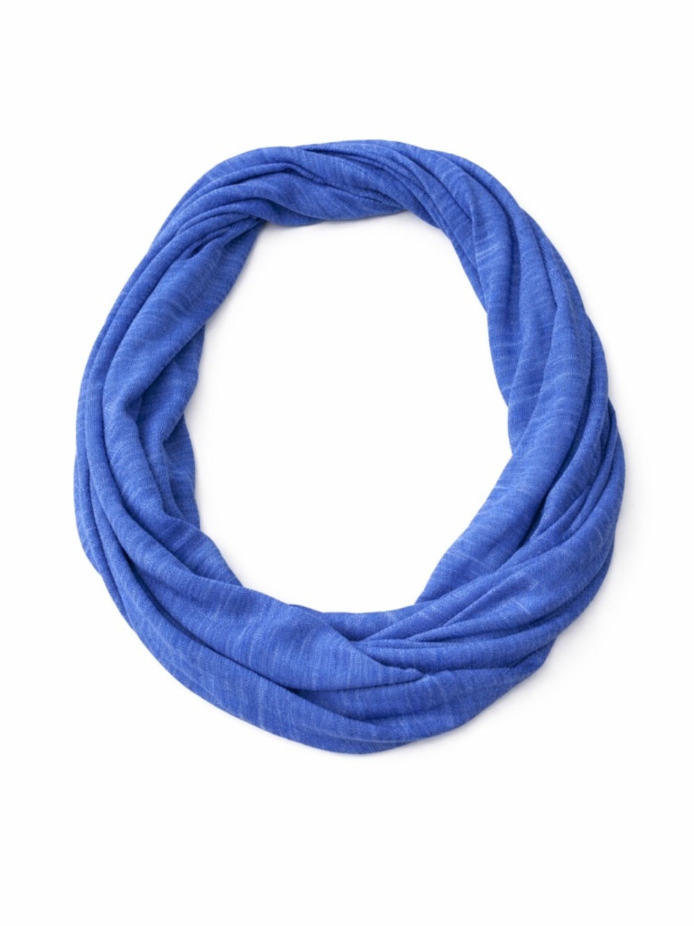 new york & company blue and white striped y2k infinity scarf